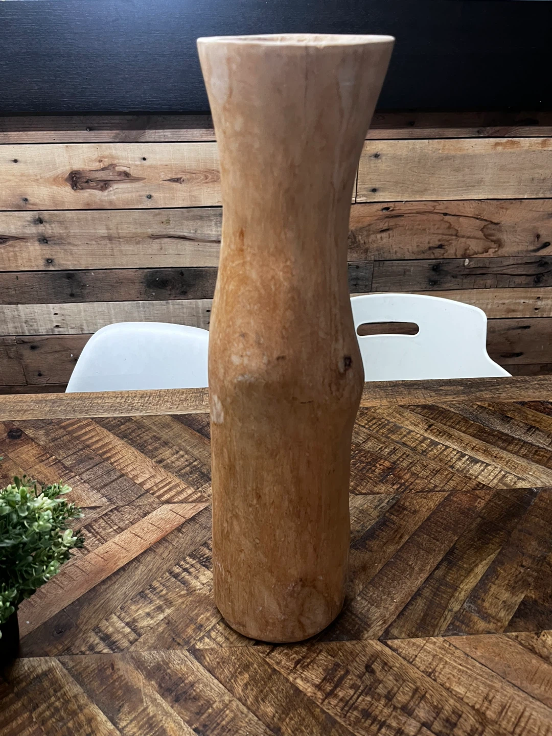 West Elm Wooden Vase🥕