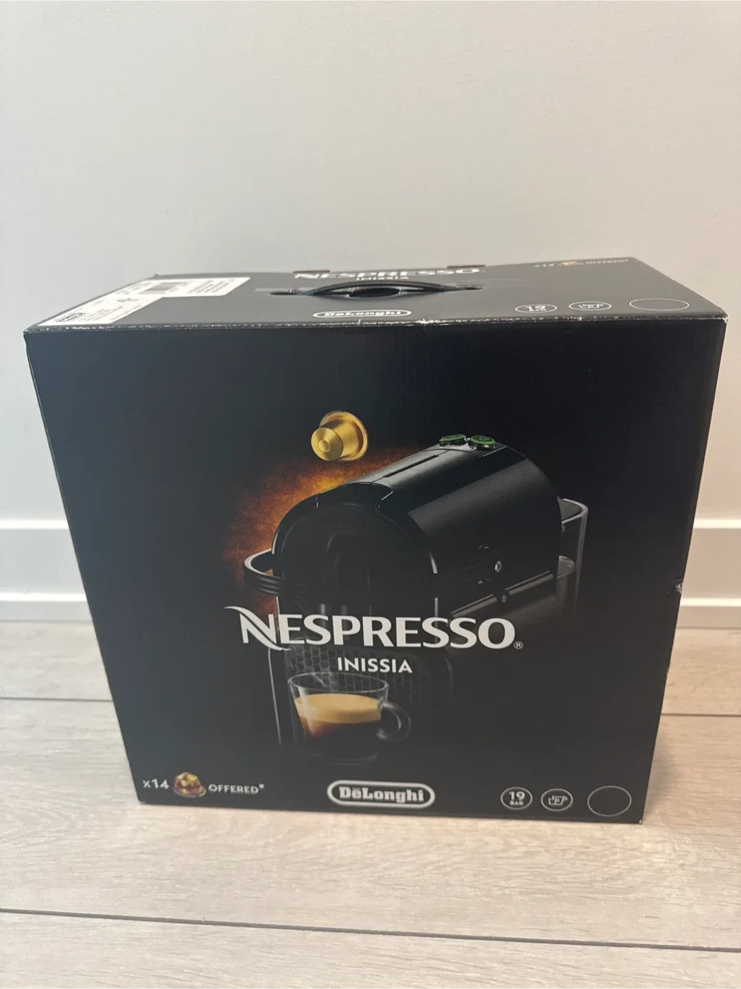 Nespresso Inissia Coffee Machine by DeLonghi