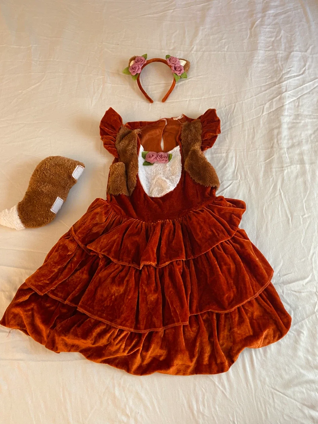 Kids fox costume size 4-6 thumbnail