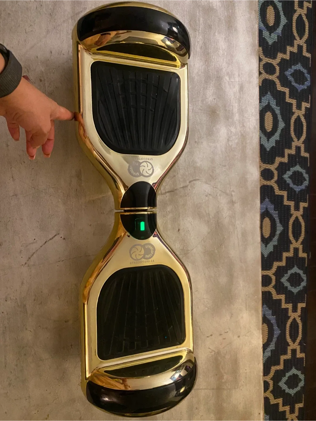 Gold Gyroor Warrior 8.5 inch Hoverboard image indicator(7)