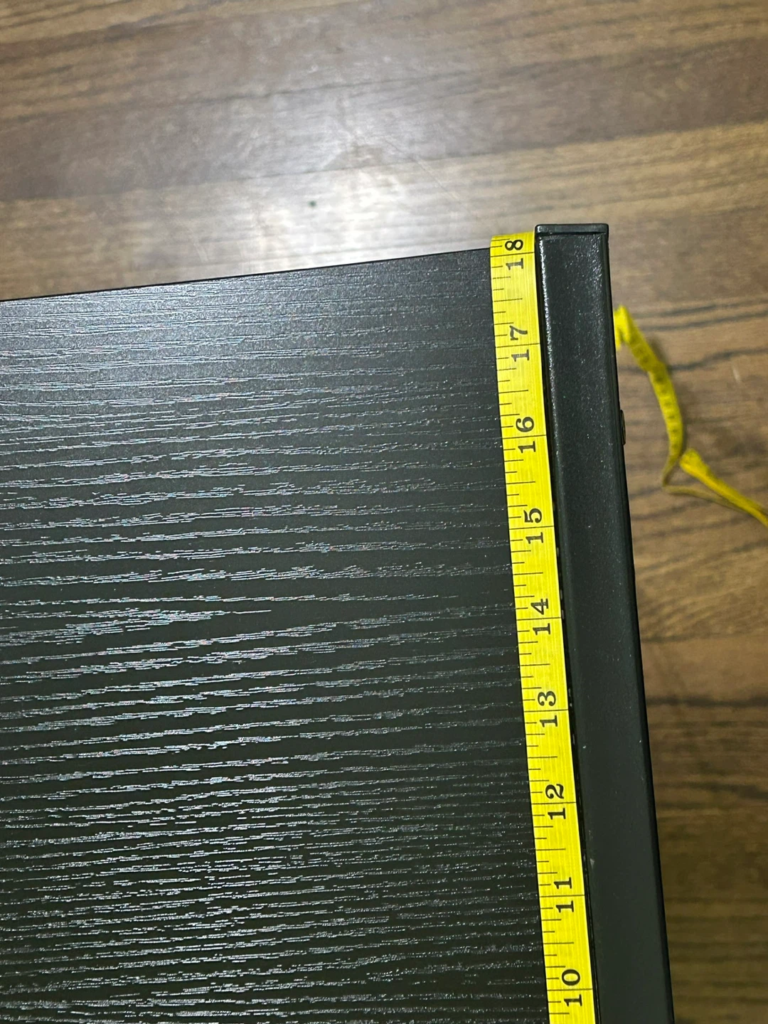 Black L-Shaped Desk - photo 2