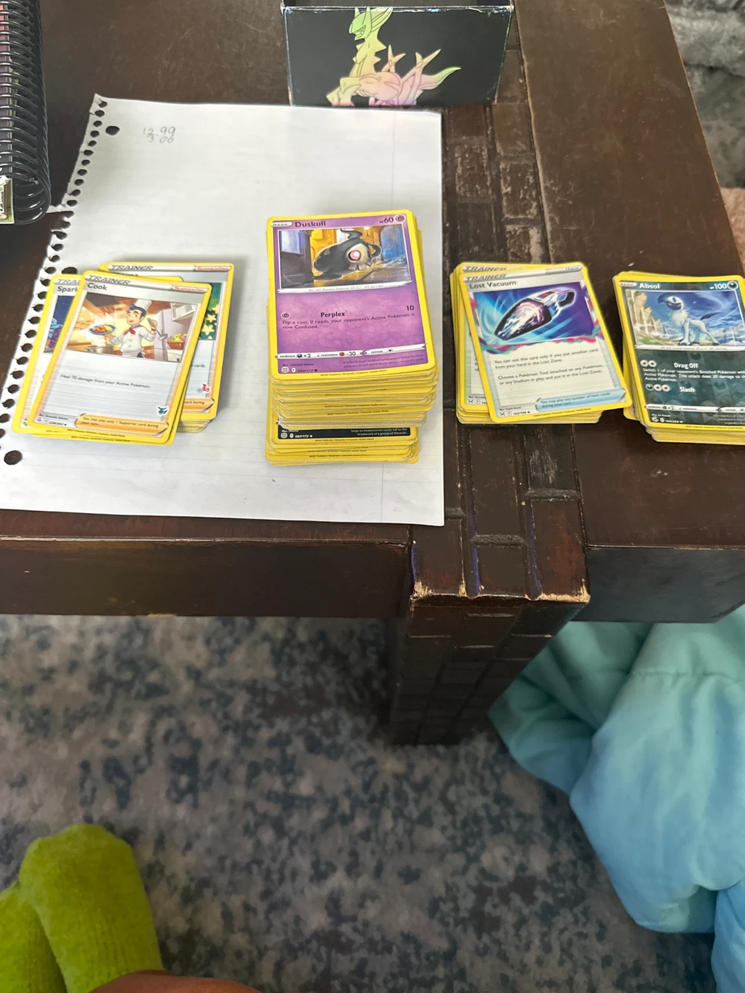Pokémon Cards - Duskull, Cook, Lost Vacuum, Absol