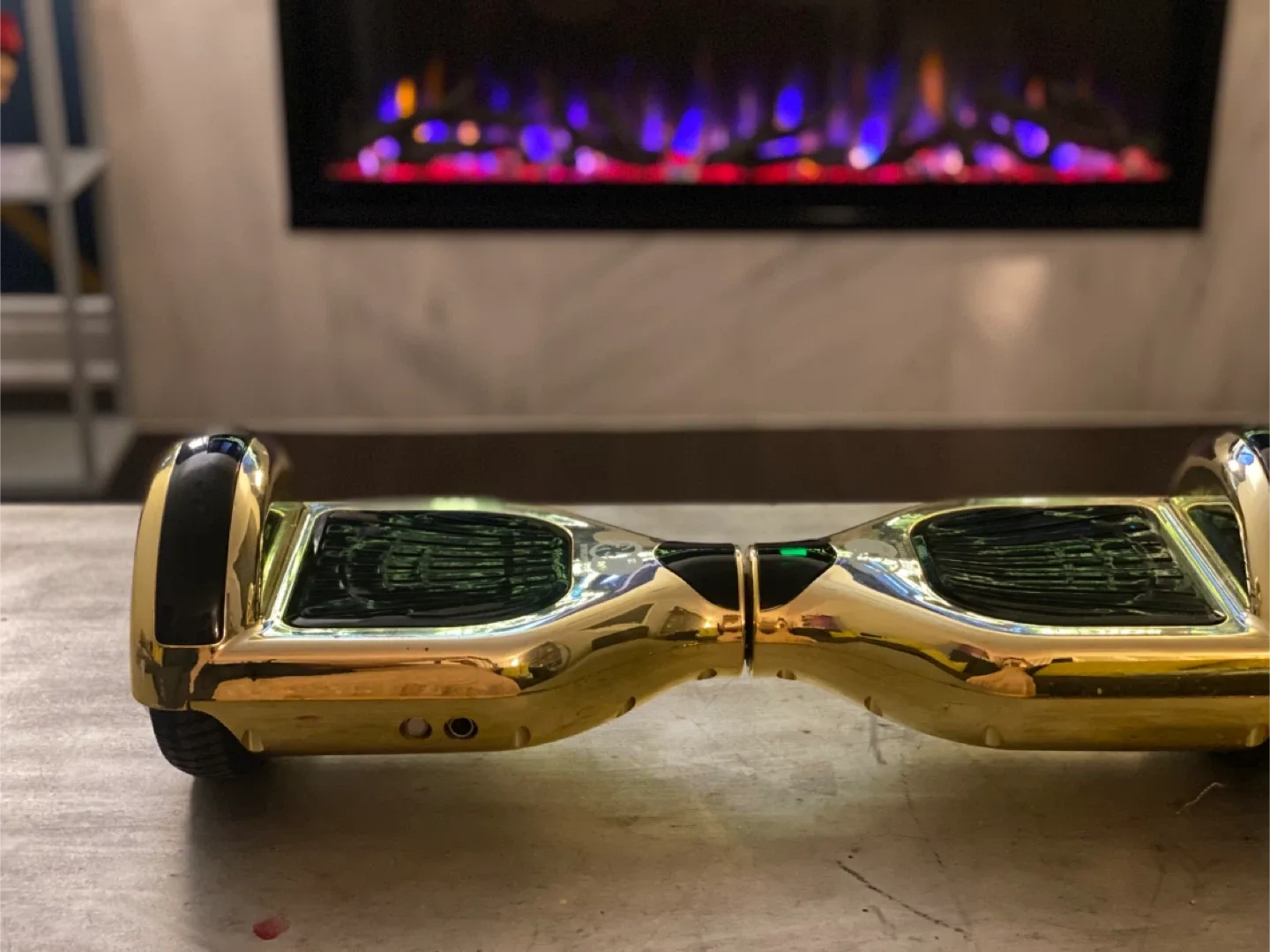 Gold Gyroor Warrior 8.5 inch Hoverboard thumbnail