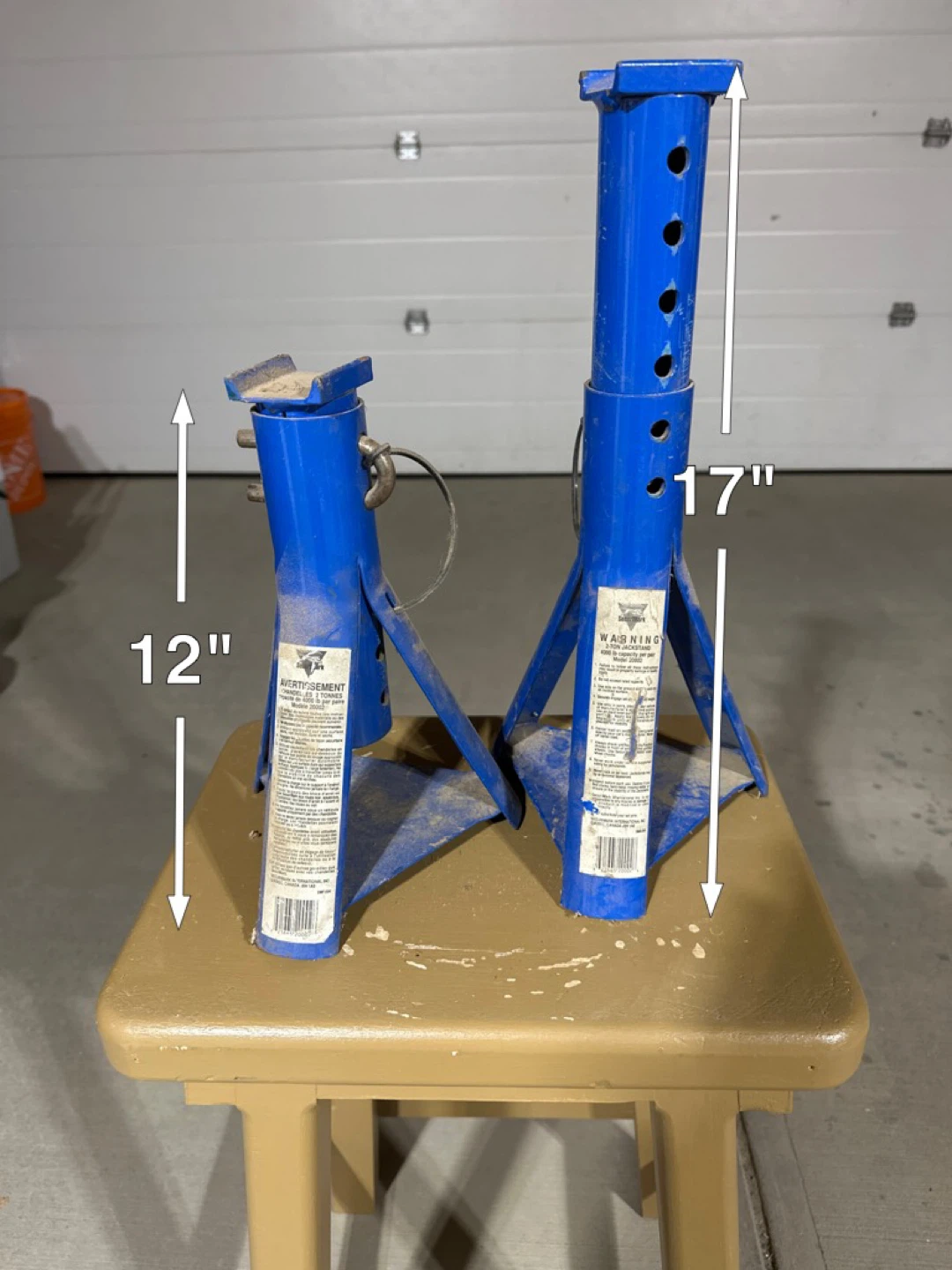 SecurMark 2-Ton Jack Stands (Pair) - photo 2