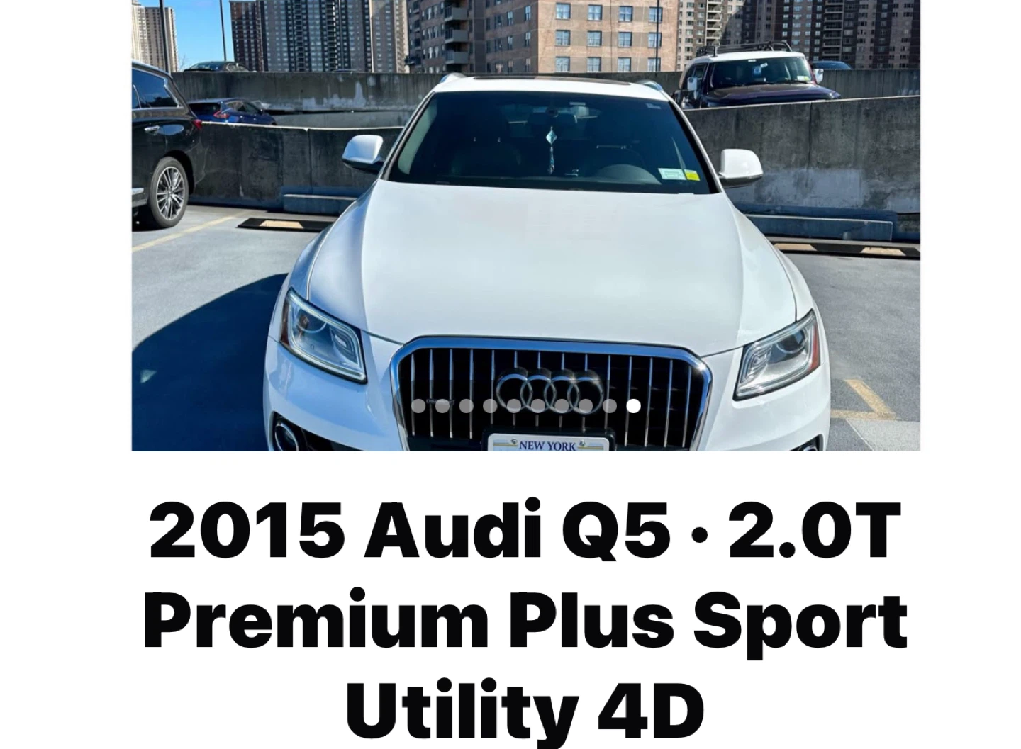 2015 Audi Q5 2.0T Premium Plus Sport Utility