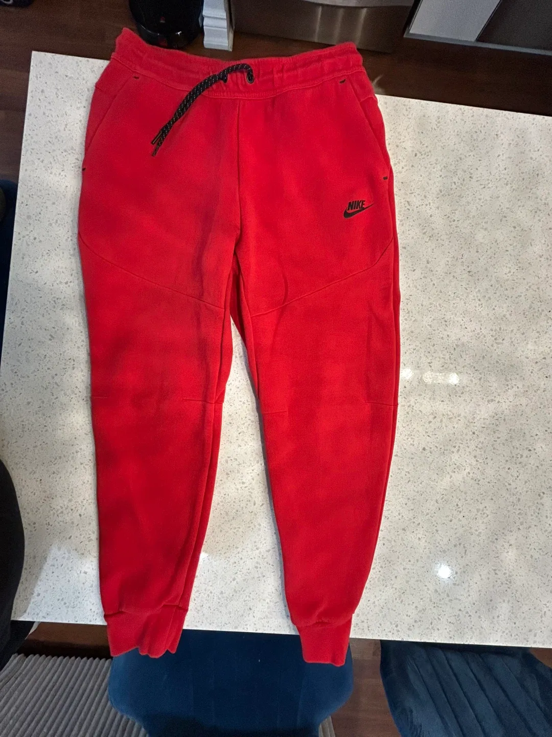 Nike Tech Fleece Red Joggers image indicator(2)