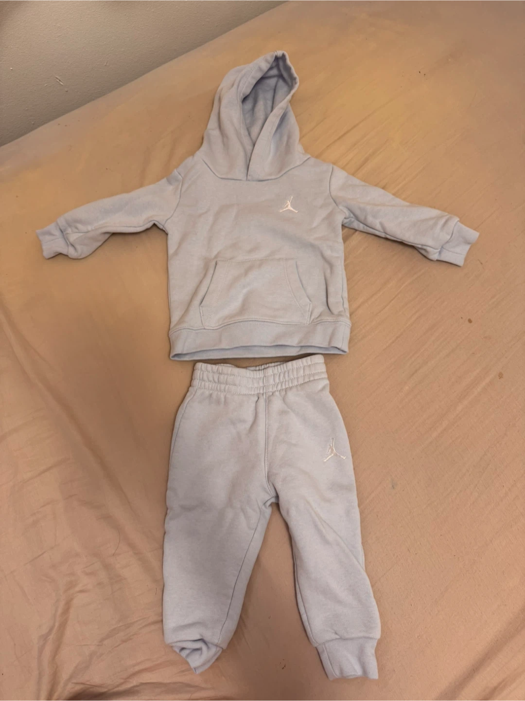 Jordan Baby Blue Hoodie & Pants Set - photo 2