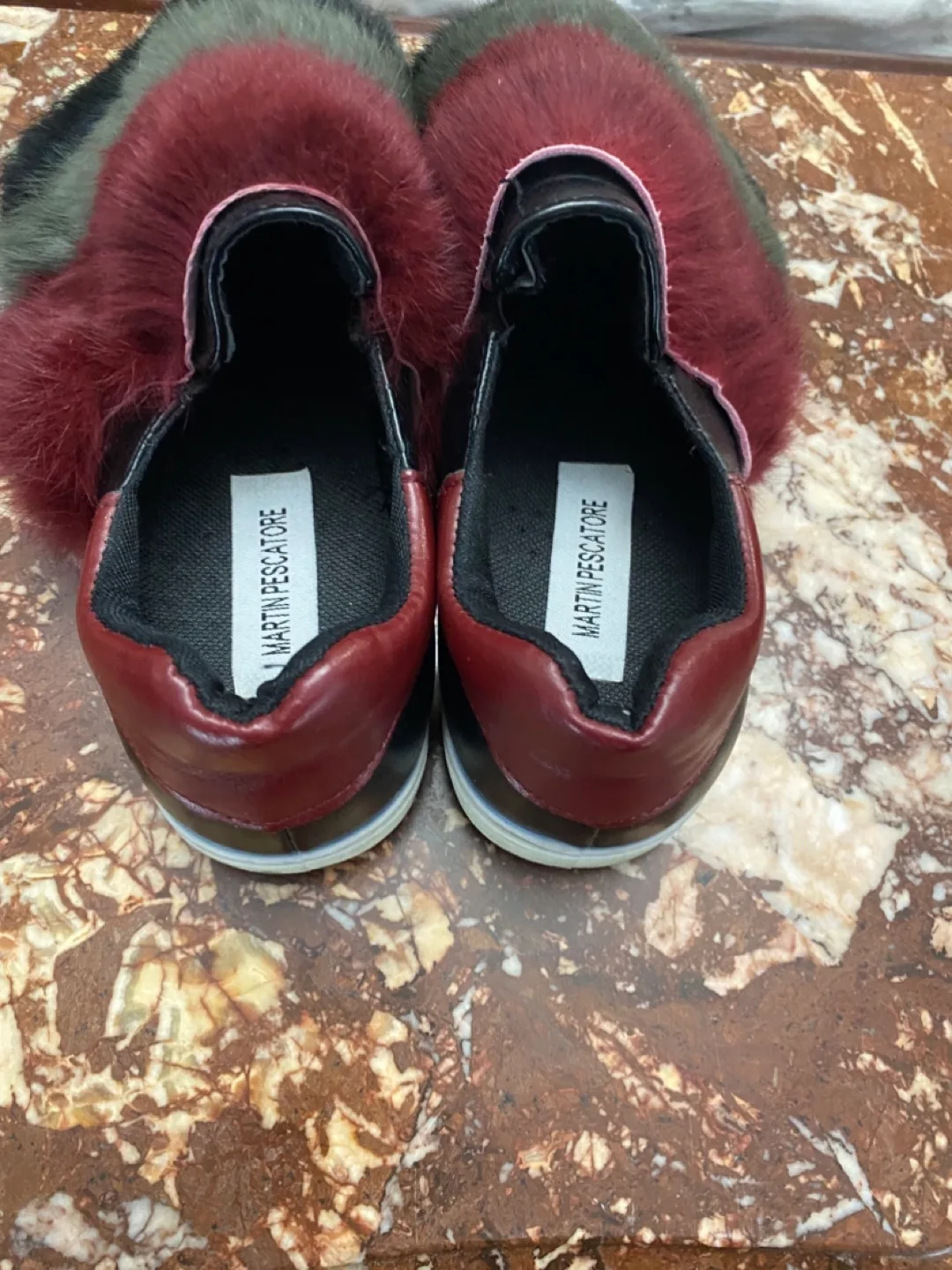 Martin Pescatore Fur Sneakers - Size 8 image indicator(3)
