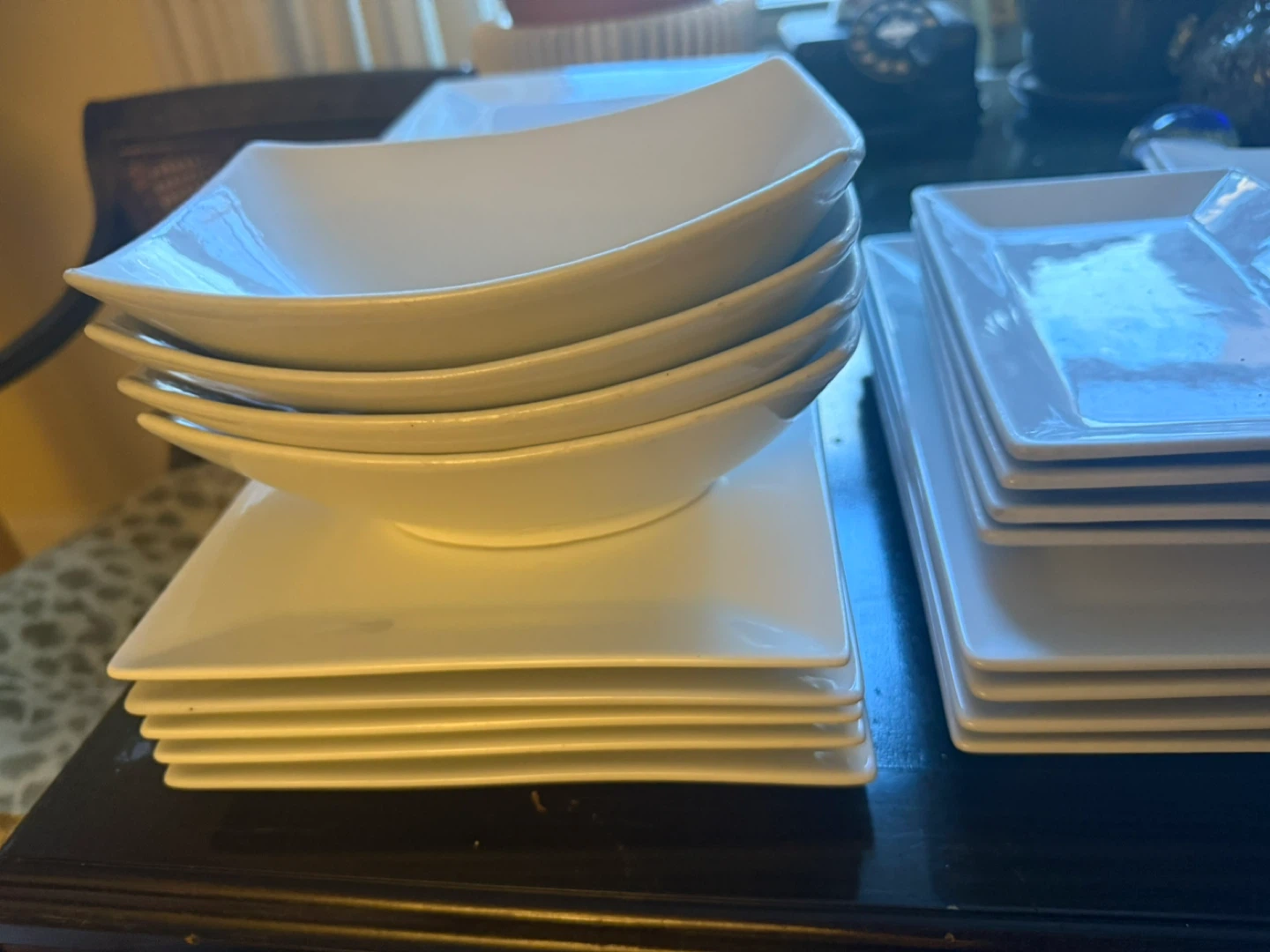 White Square Dinnerware Set - photo 4