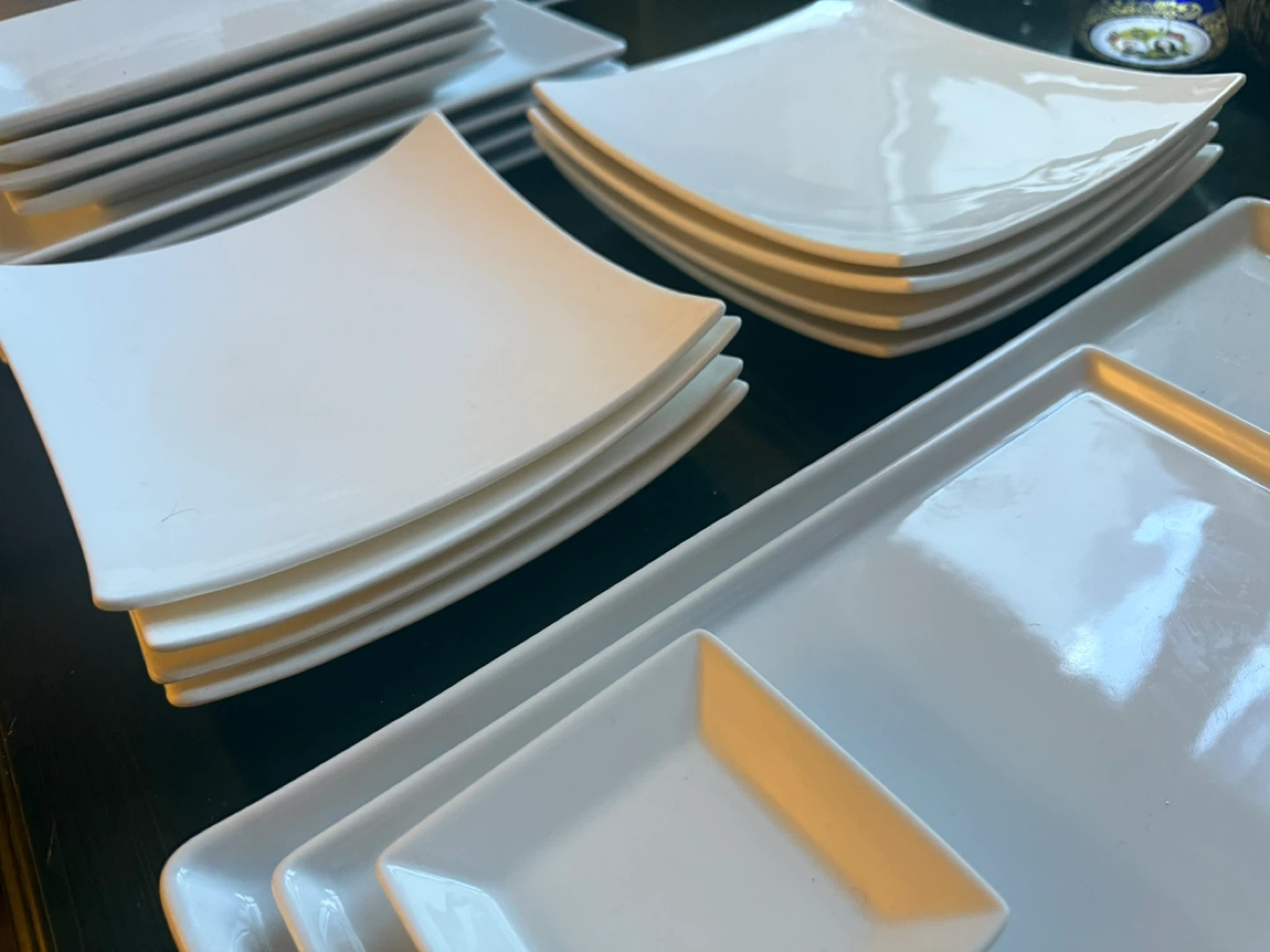White Square Dinnerware Set - photo 3