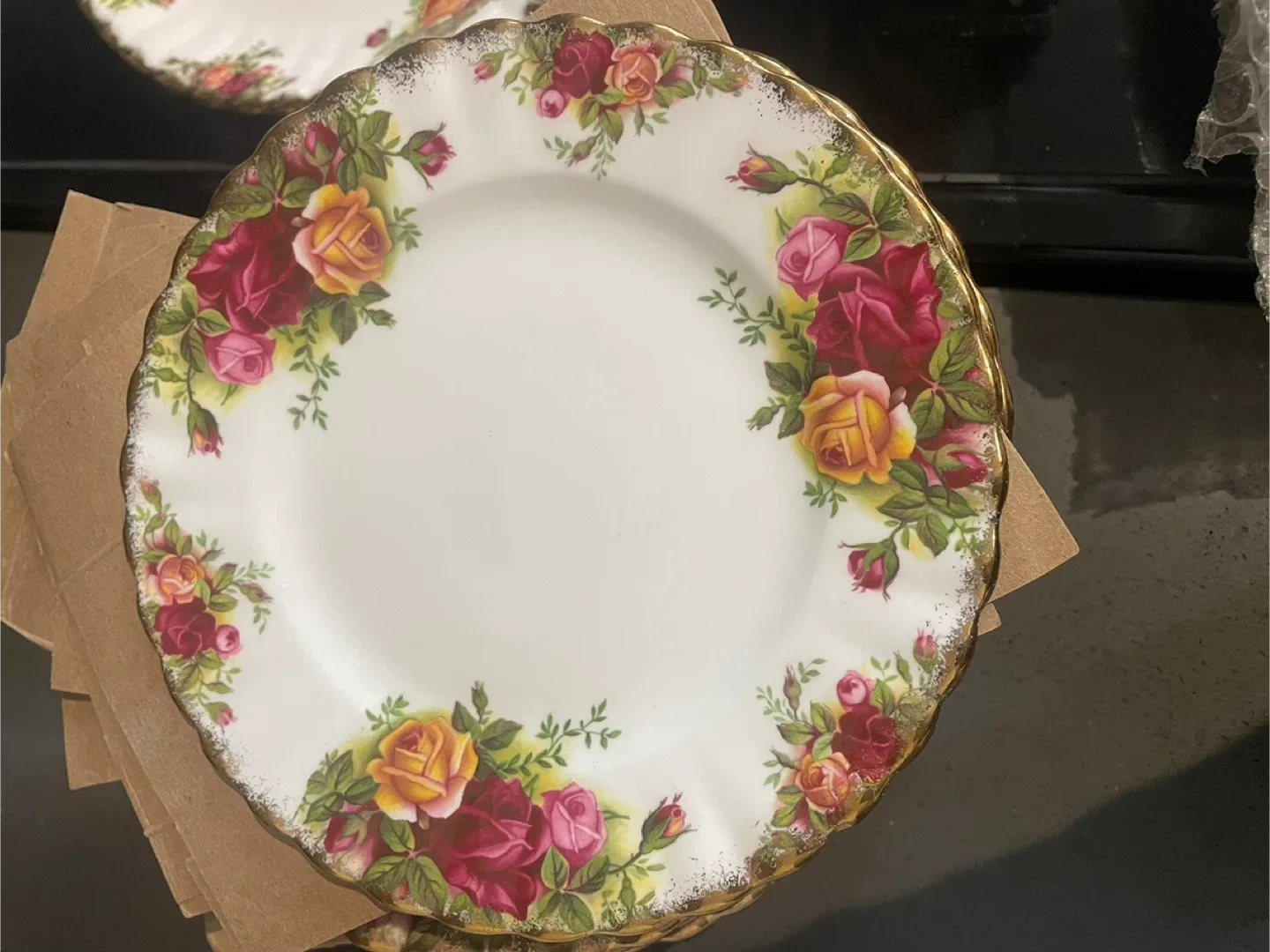 Royal Albert old country roses tea set image indicator(4)
