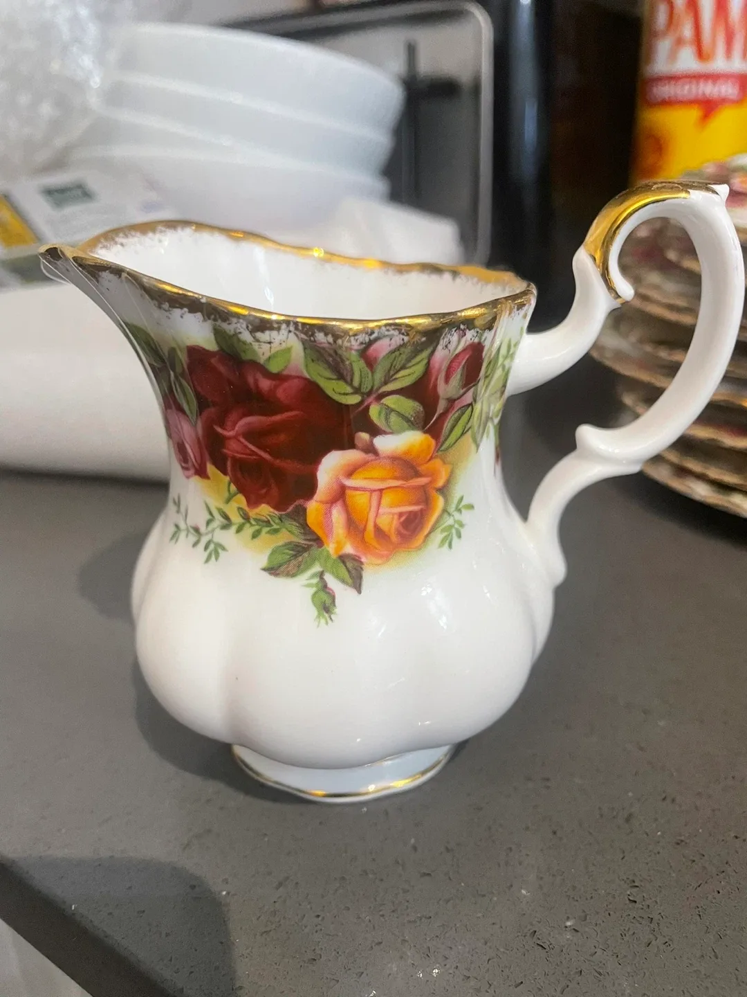 Royal Albert old country roses tea set image indicator(7)