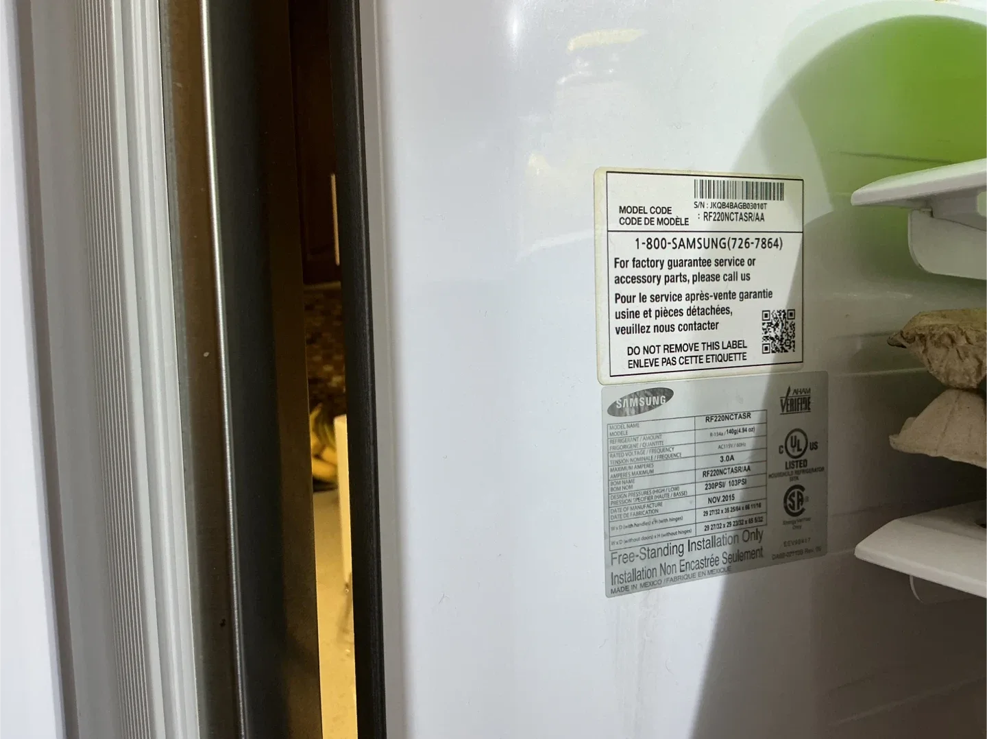 Samsung Fridge image indicator(6)