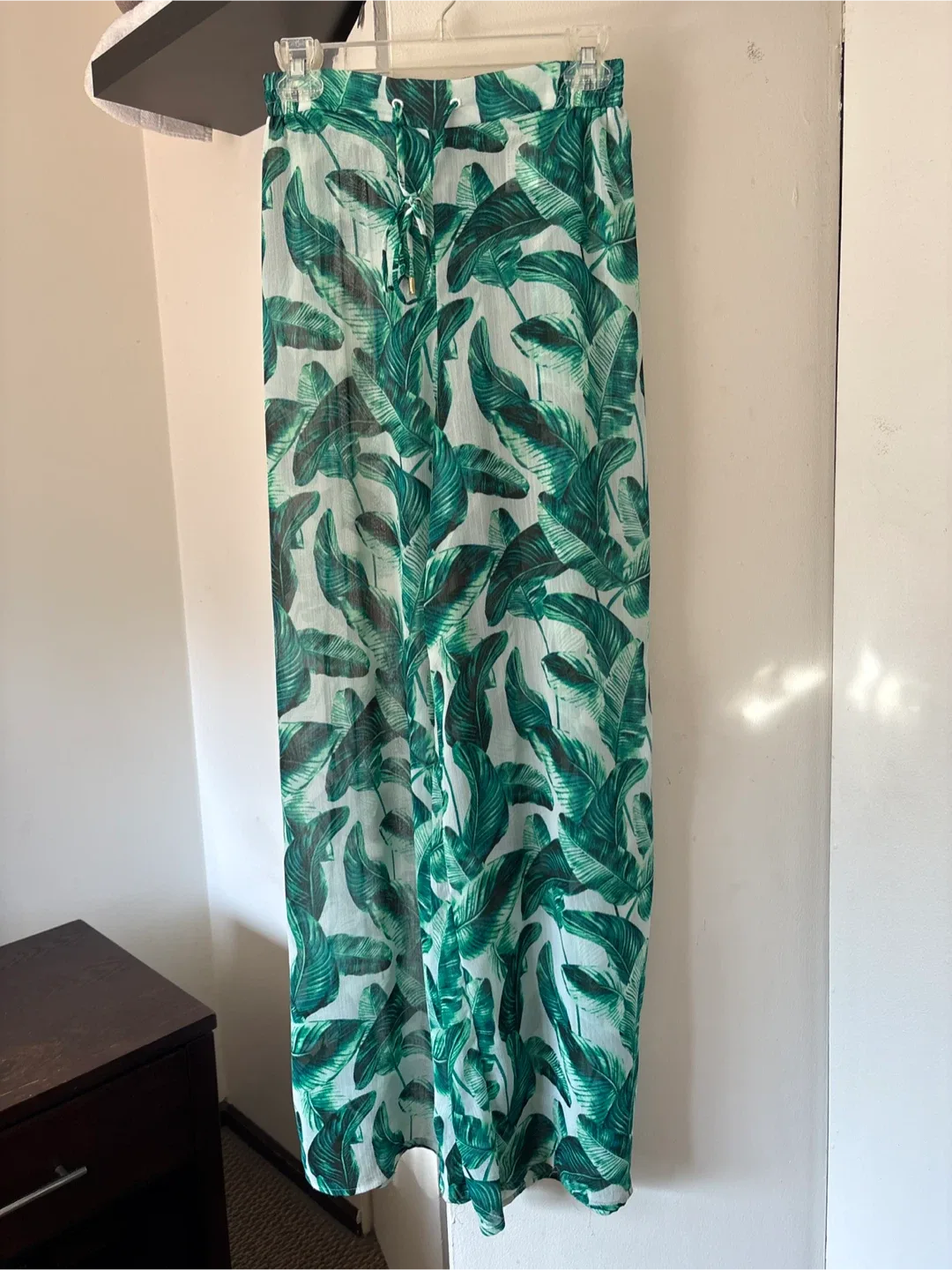 Leaf Print Beach Pants thumbnail
