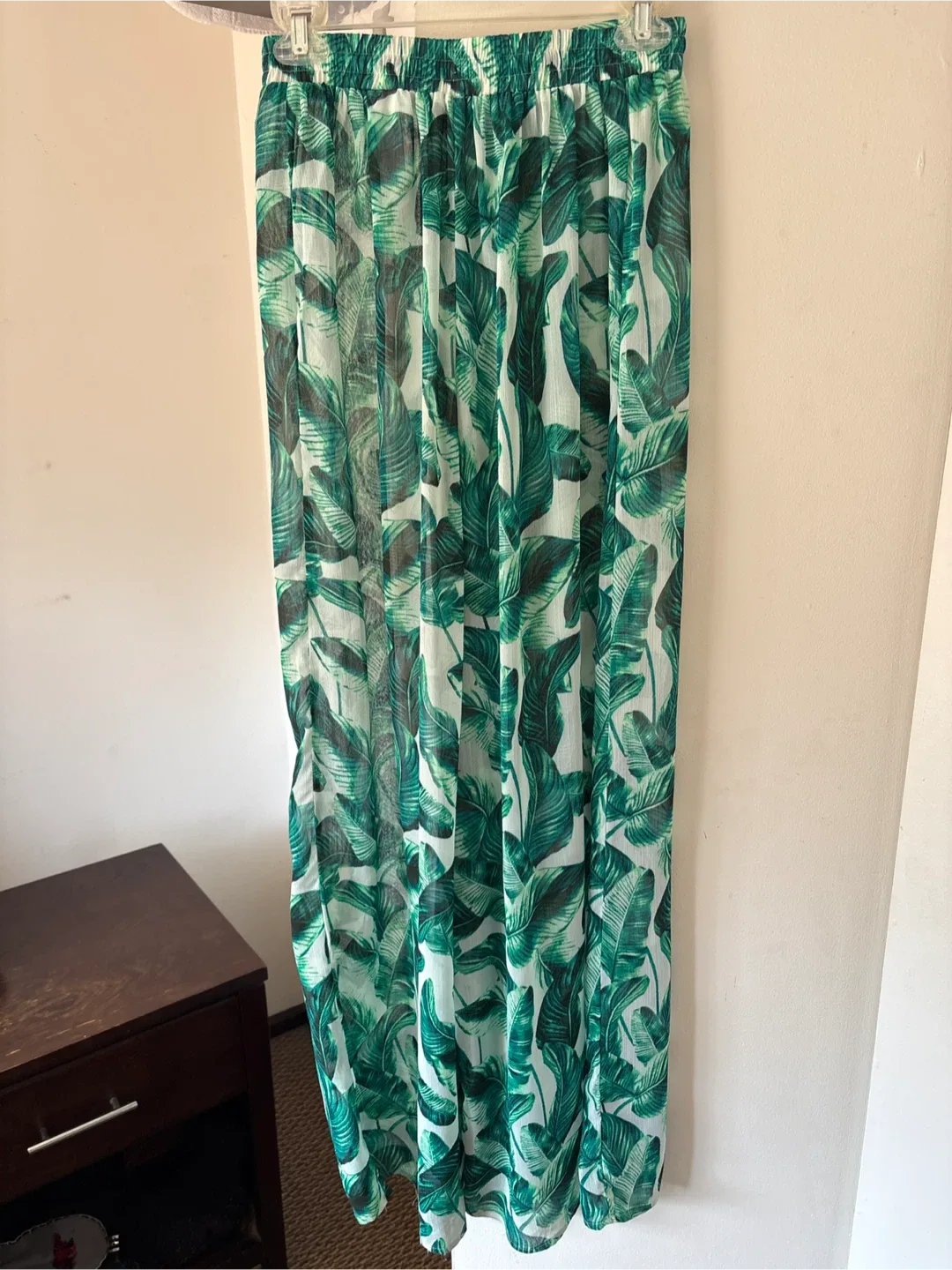 Leaf Print Beach Pants image indicator(5)