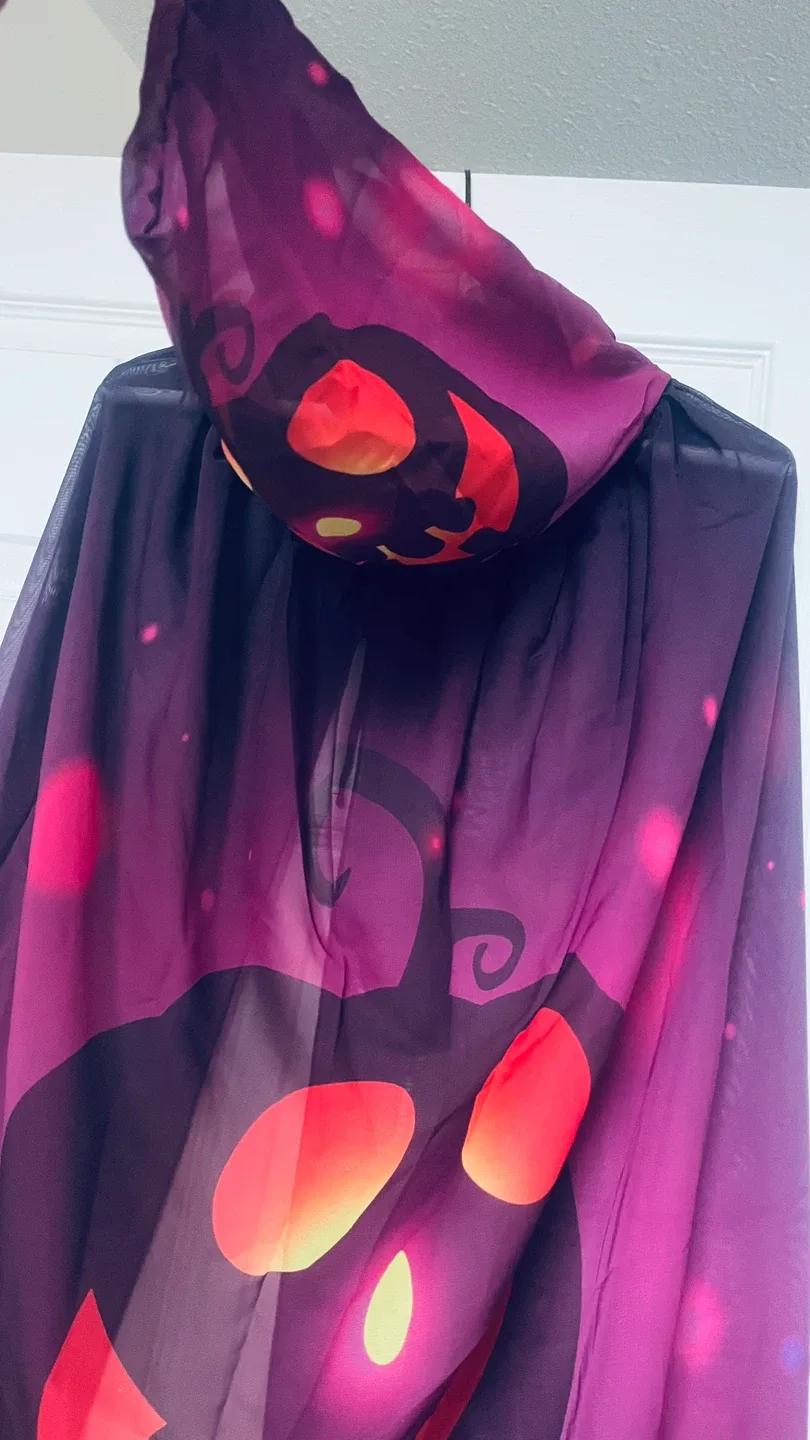 Happy Halloween Pumpkin Costume Cape image indicator(4)
