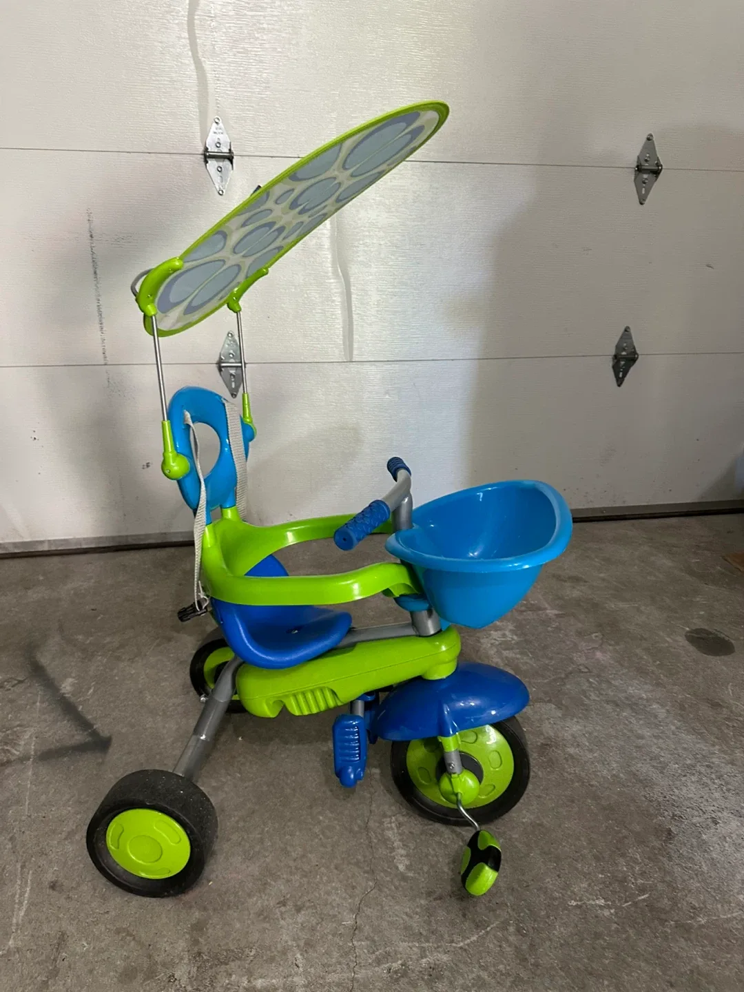 Blue & Green Kids Tricycle image indicator(2)