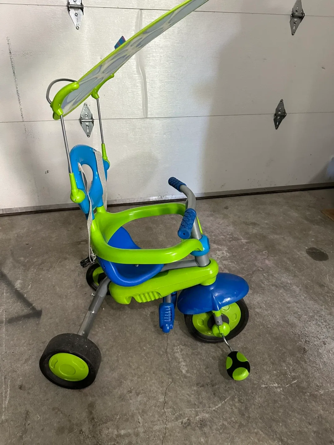 Blue & Green Kids Tricycle image indicator(3)