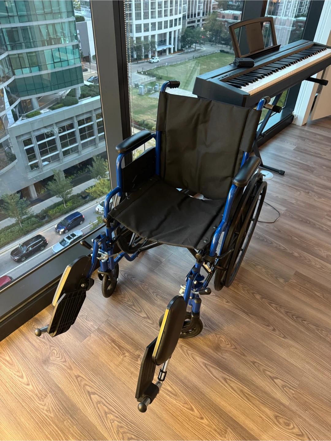 Drive Blue & Black folding Wheelchair