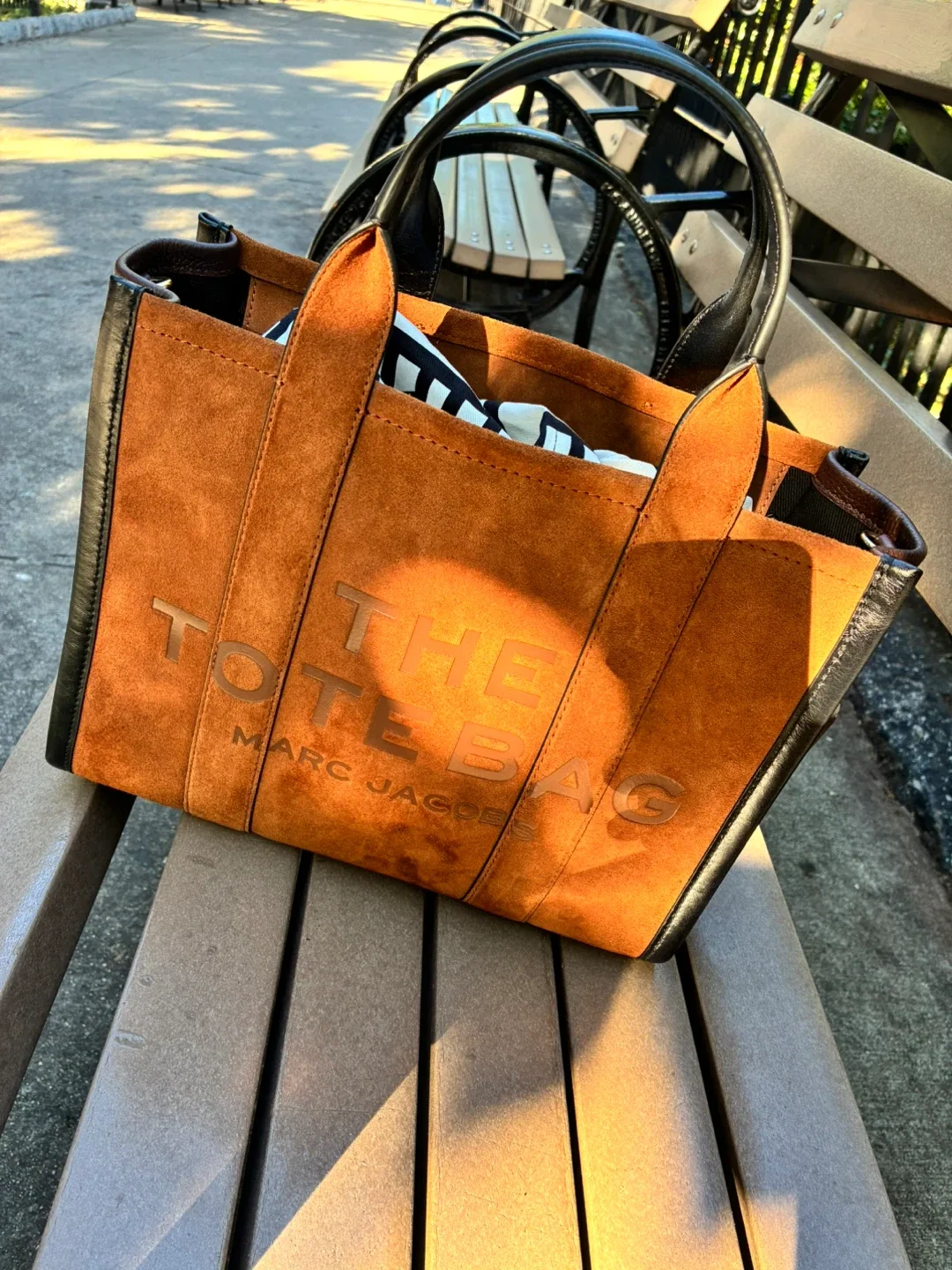 Marc Jacobs The Tote Bag - Brown Suede image indicator(4)