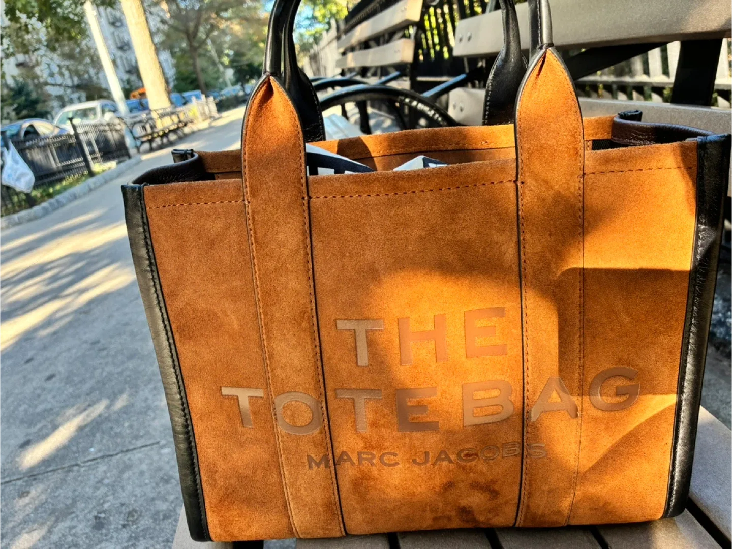 Marc Jacobs The Tote Bag - Brown Suede image indicator(5)