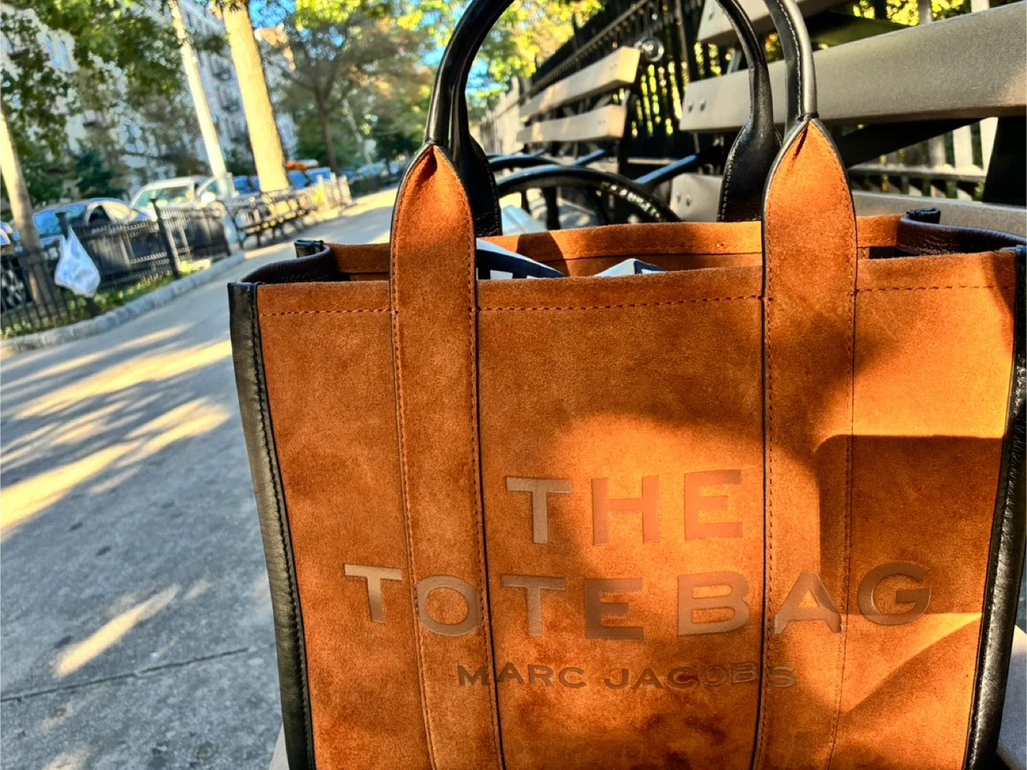 Marc Jacobs The Tote Bag - Brown Suede image indicator(6)