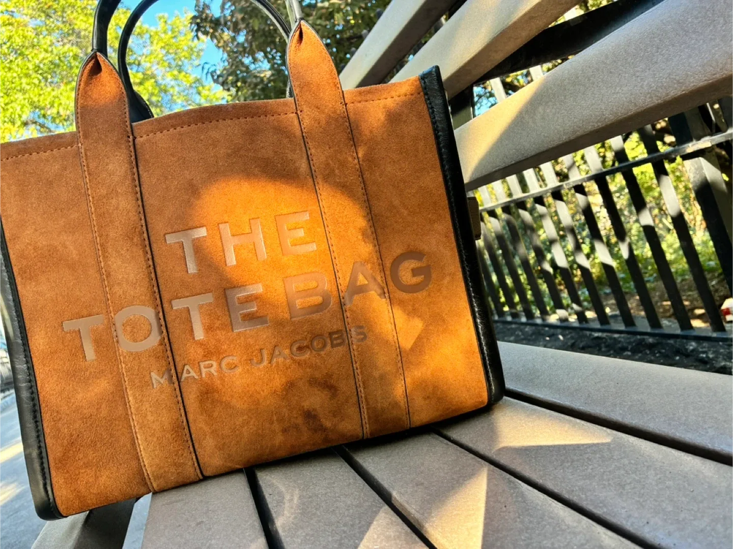 Marc Jacobs The Tote Bag - Brown Suede image indicator(2)