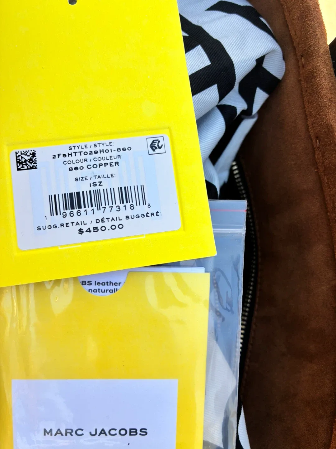 Marc Jacobs The Tote Bag - Brown Suede image indicator(9)