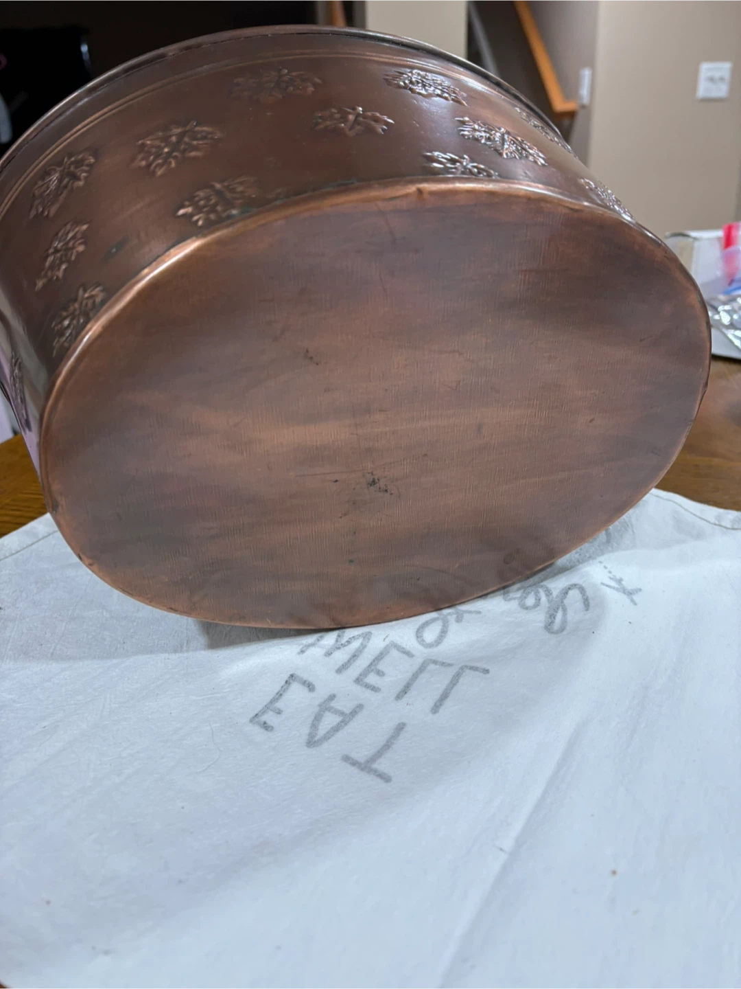 Decorative Copper Planter with Corn - photo 4