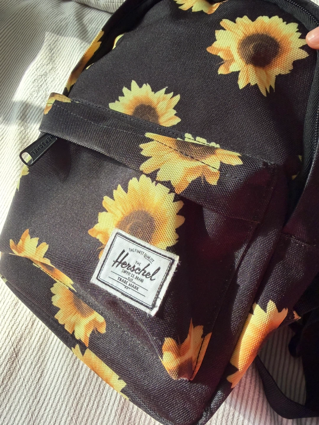 Herschel Sunflower Print Backpack