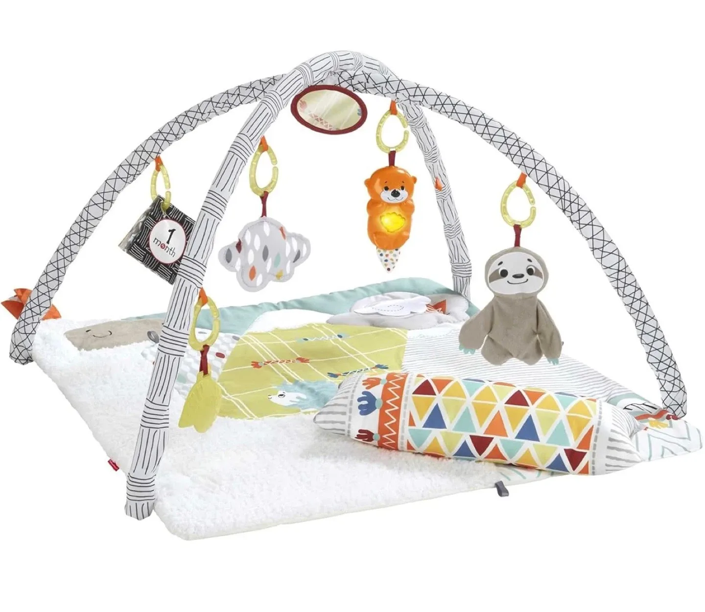 Fisher-Price Perfect Sense Deluxe Gym - Baby Play Mat image indicator(3)