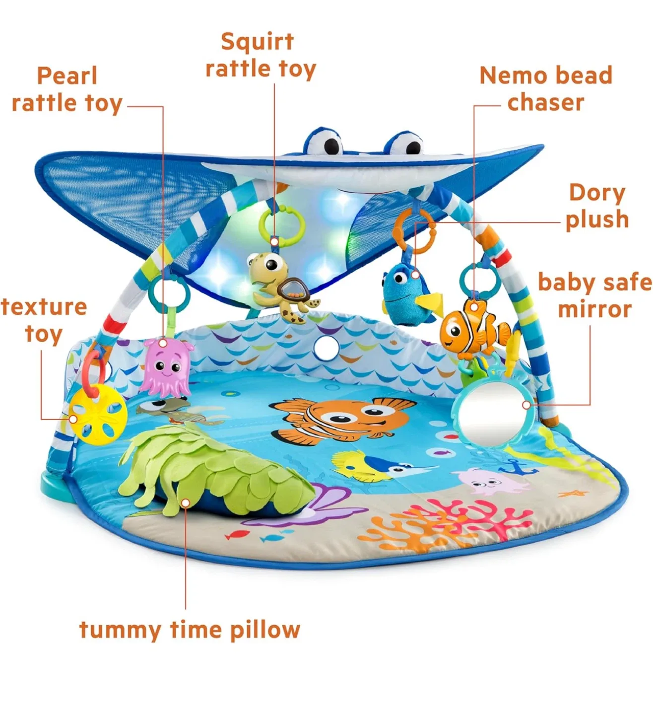 Disney Baby Finding Nemo Play Gym image indicator(2)