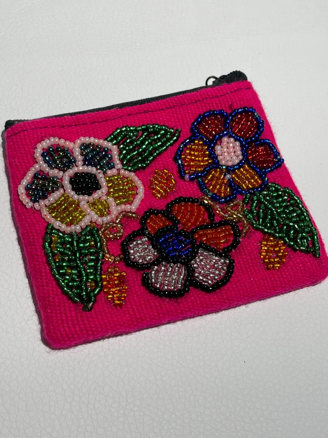 Beaded Floral Coin Purse image indicator(4)