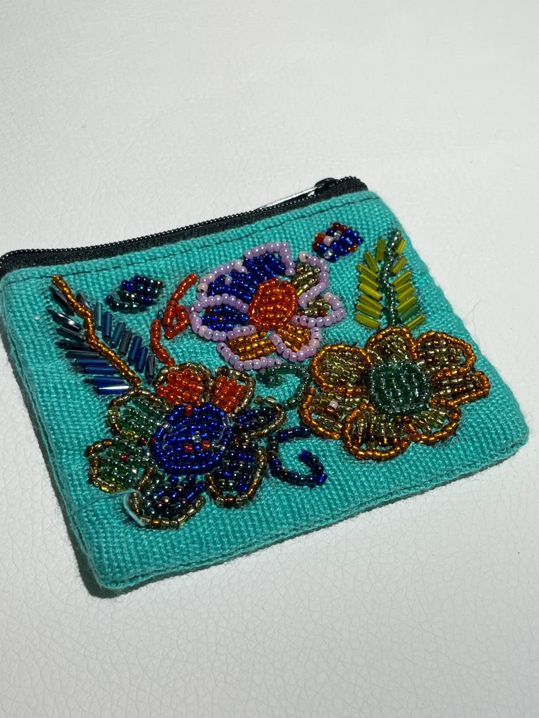Beaded Floral Coin Purse image indicator(2)