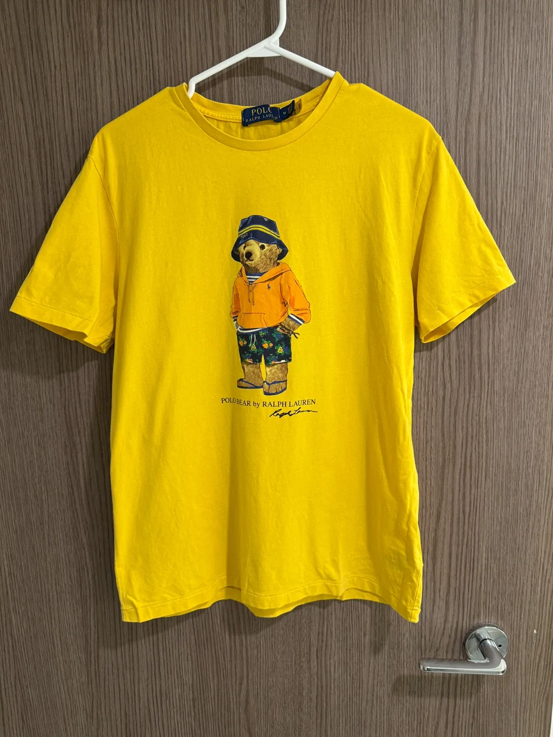 Polo Ralph Lauren Bear T-Shirt - Yellow, Size M