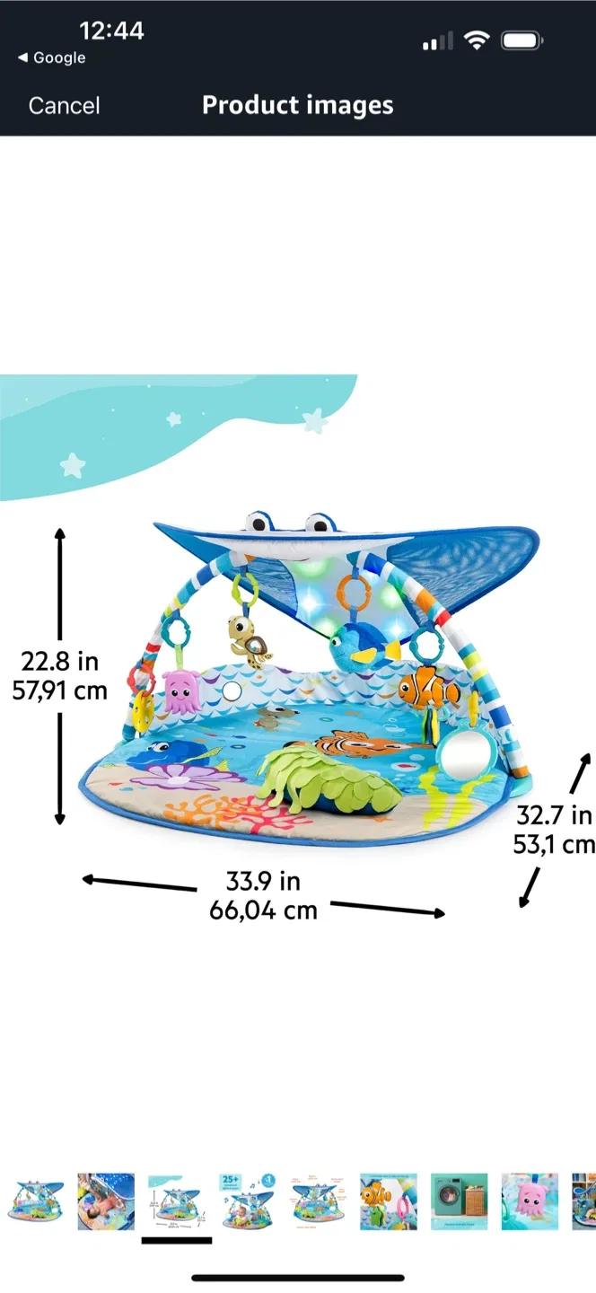 Disney Baby Finding Nemo Play Gym image indicator(4)