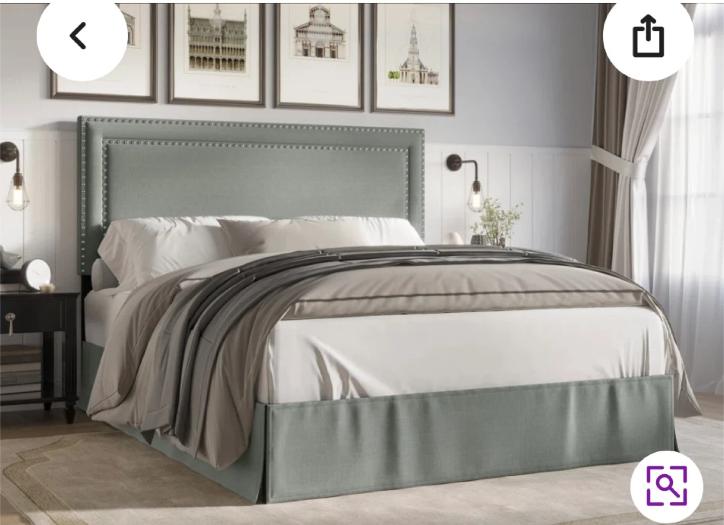 Brand New in Box Aroz Upholstered Storage Bed by Wade Logan - photo 3
