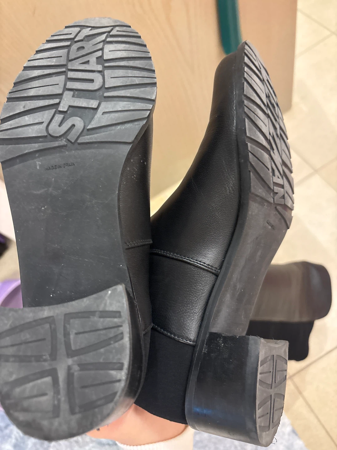 Stuart Weitzman Black Leather Boots - photo 3