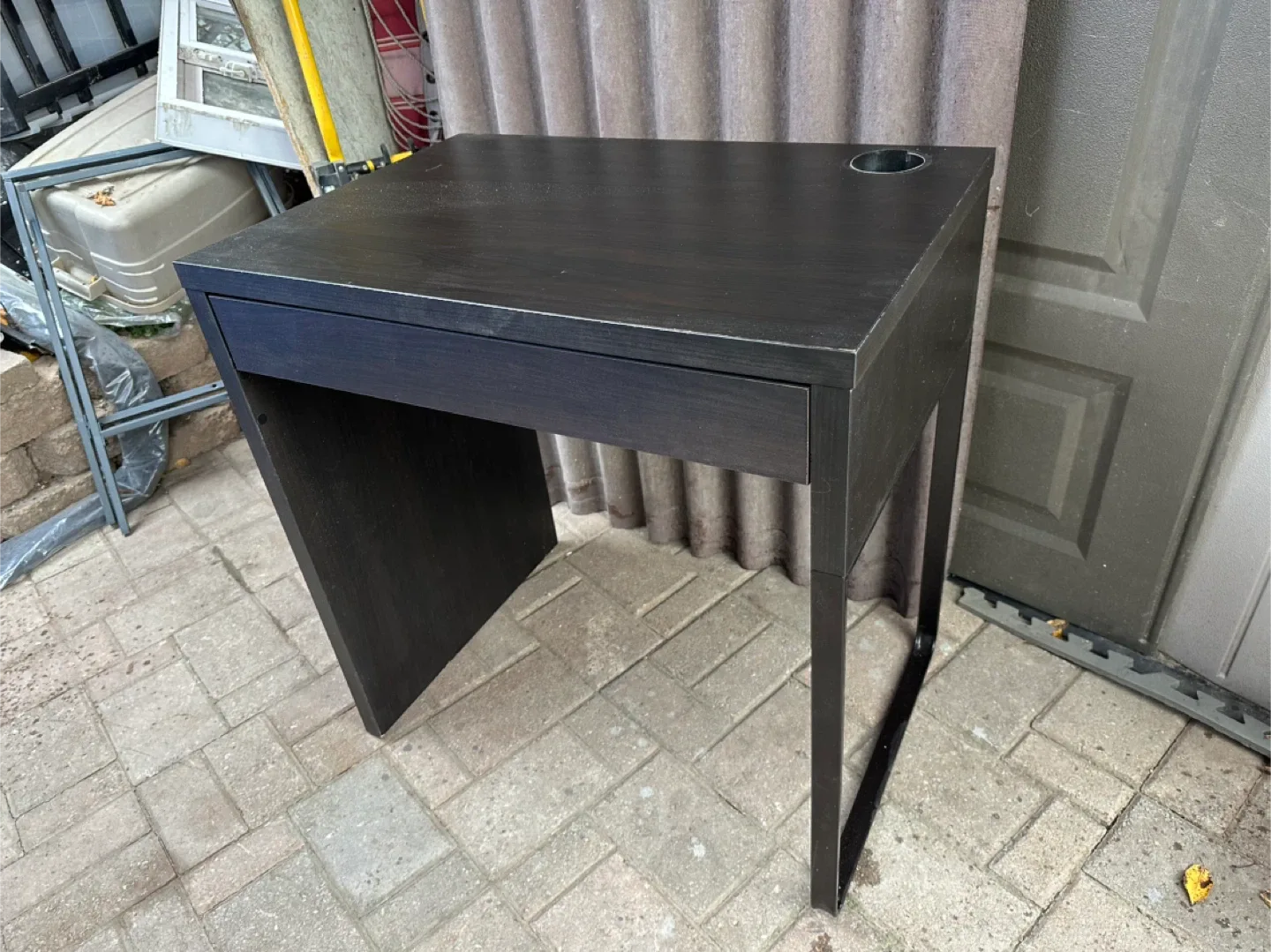 Compact Desk with Drawer W29 D20 H30