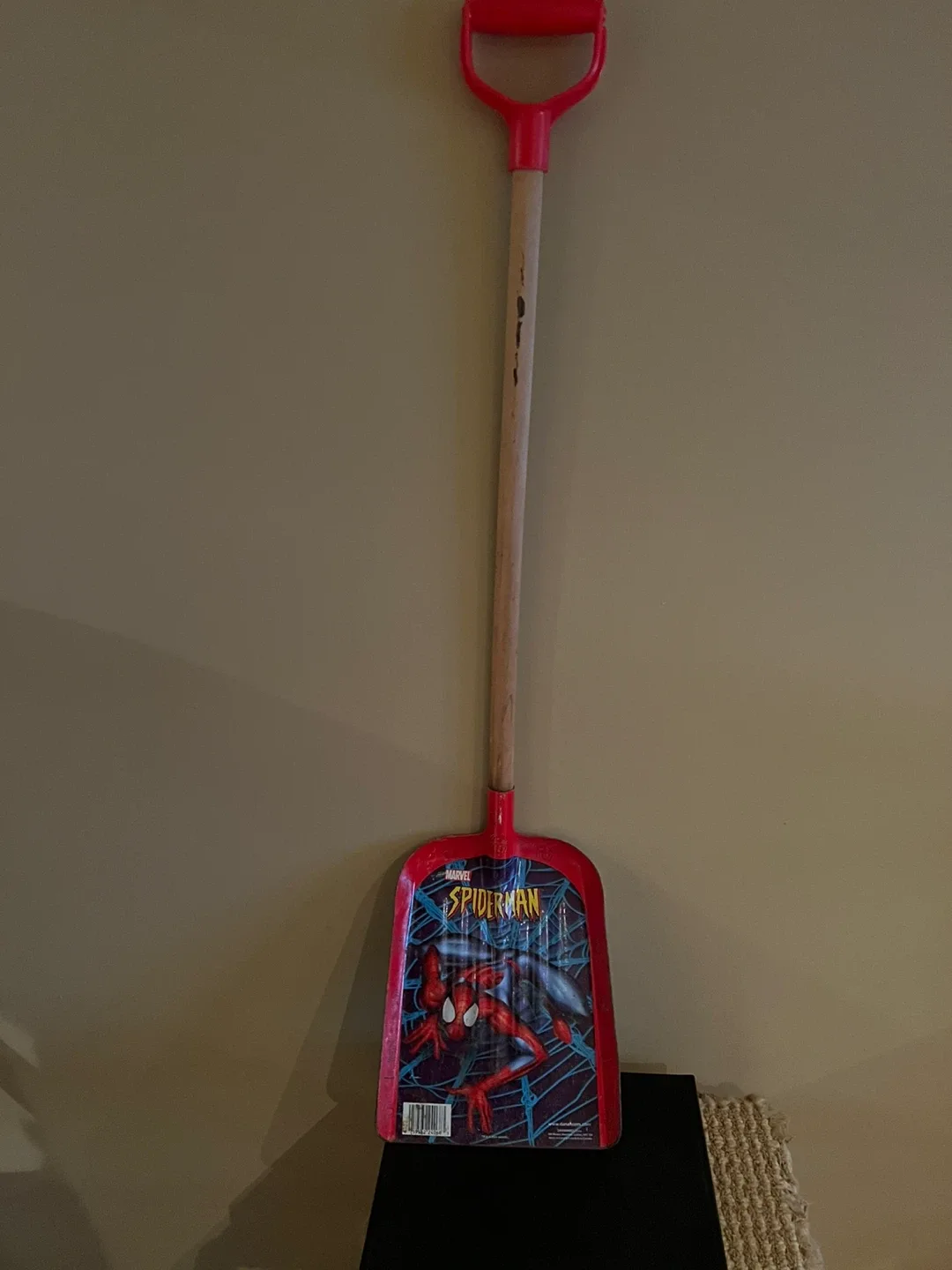 Marvel Spiderman Snow Shovel Vintage thumbnail