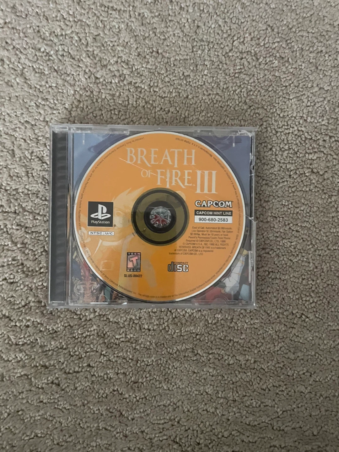 Breath of Fire 3 Original PlayStation Game - photo 2