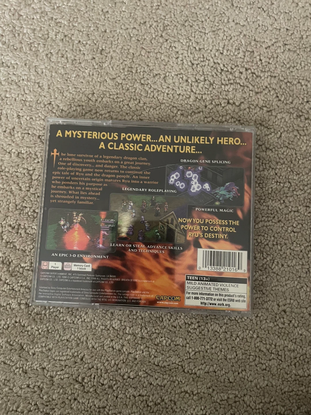 Breath of Fire 3 Original PlayStation Game - photo 3