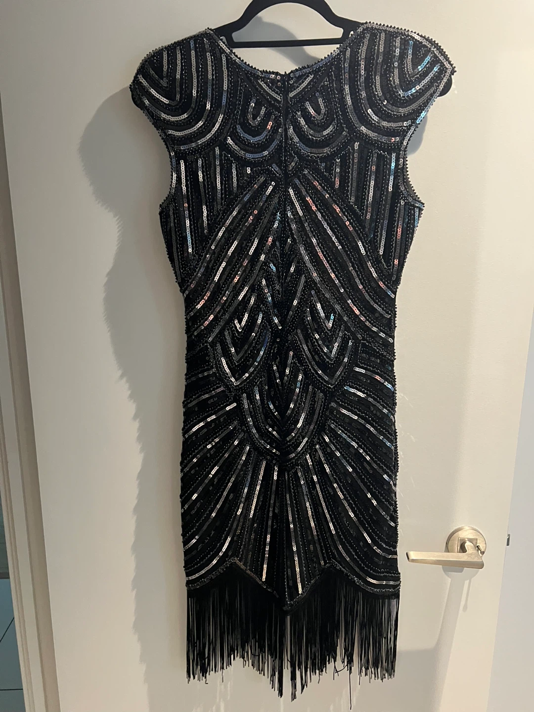 Flapper Dress XS + Men’s Hat and straps - photo 5