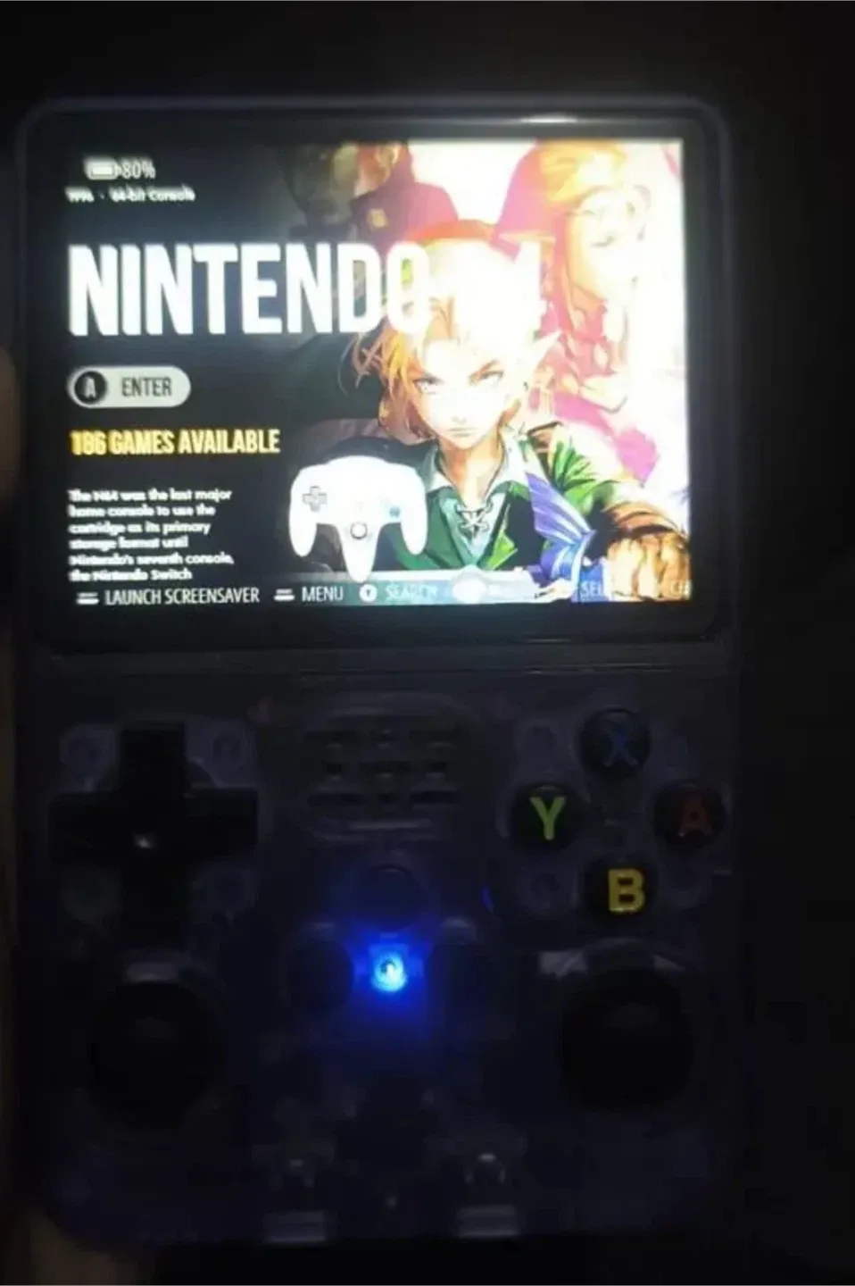 Handheld Retro Video Game Console 20k games ( black or white) image indicator(4)