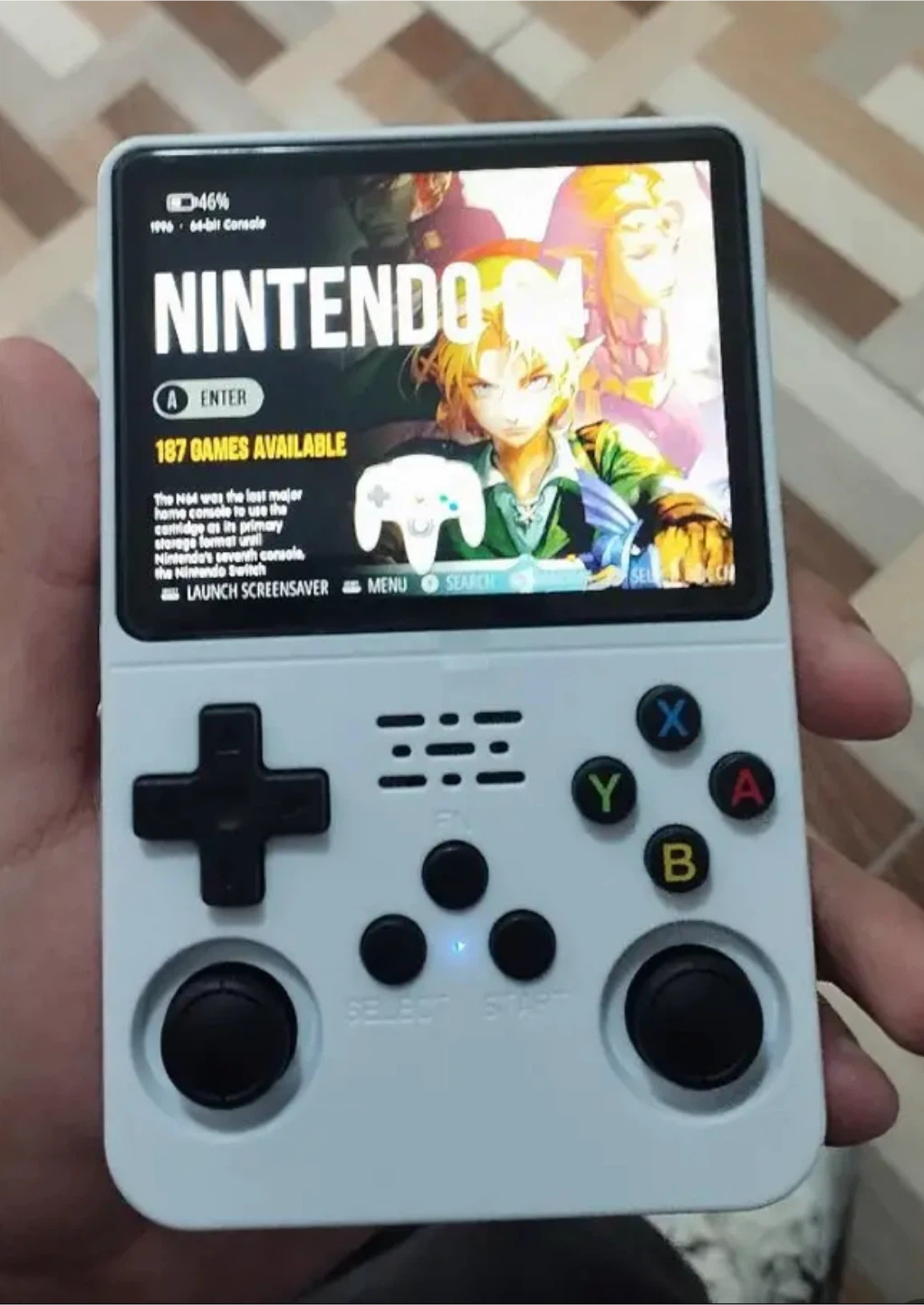 Handheld Retro Video Game Console 20k games ( purple )
