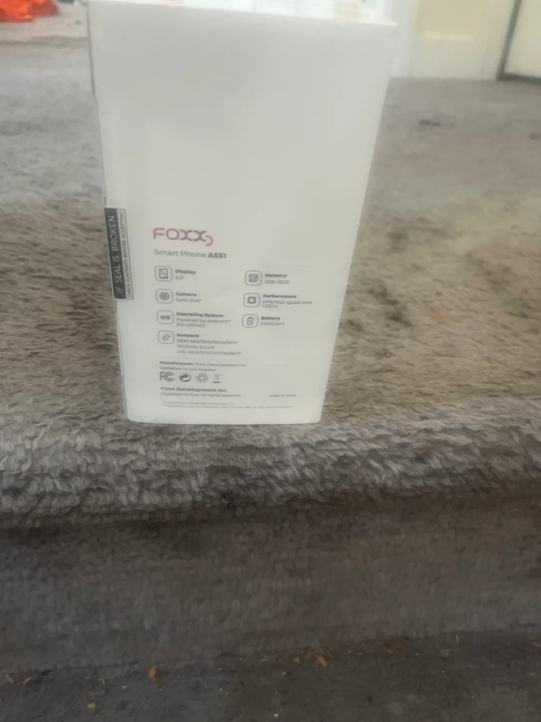 New Foxx Smart Phone A551 - photo 2