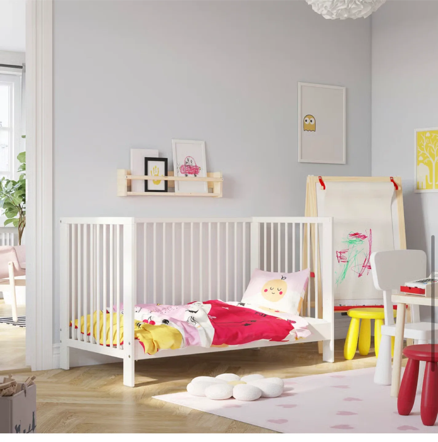 IKEA Gulliver Crib - Gently Used— Grows with Baby image indicator(7)