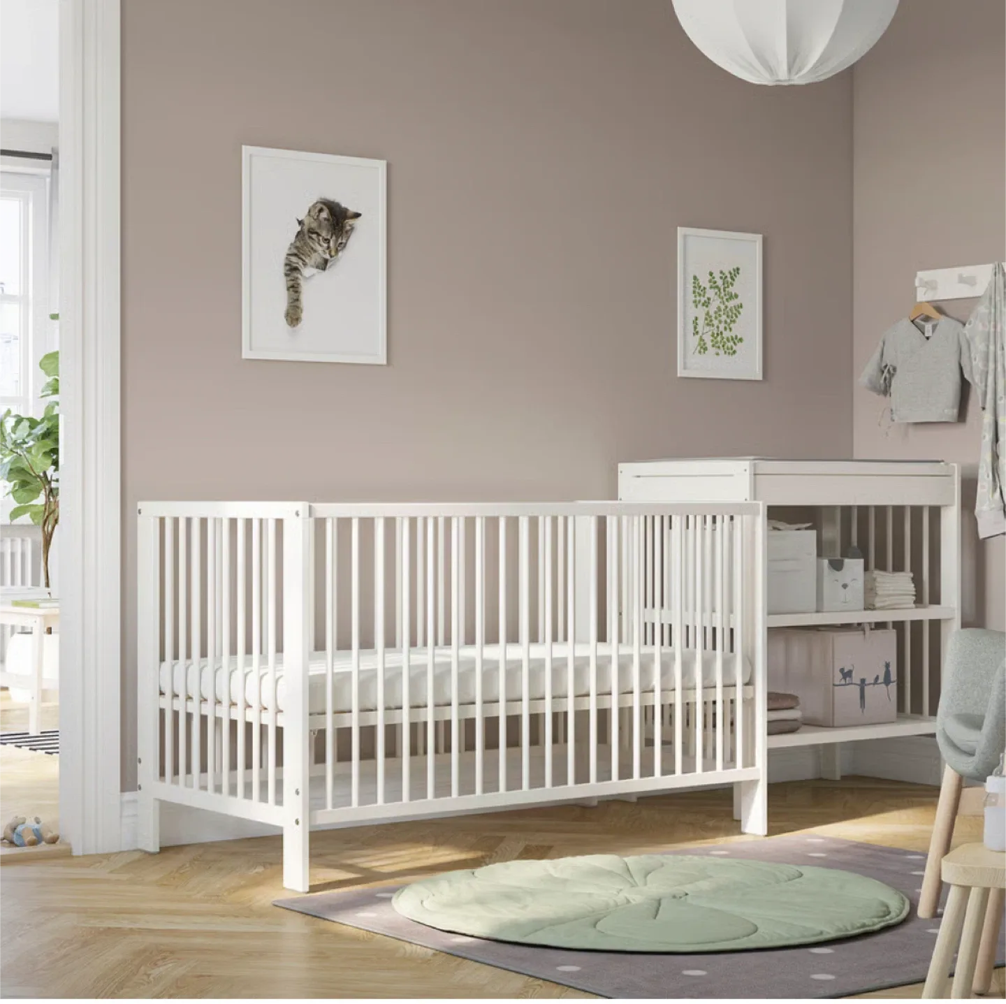 IKEA Gulliver Crib - Gently Used— Grows with Baby image indicator(5)