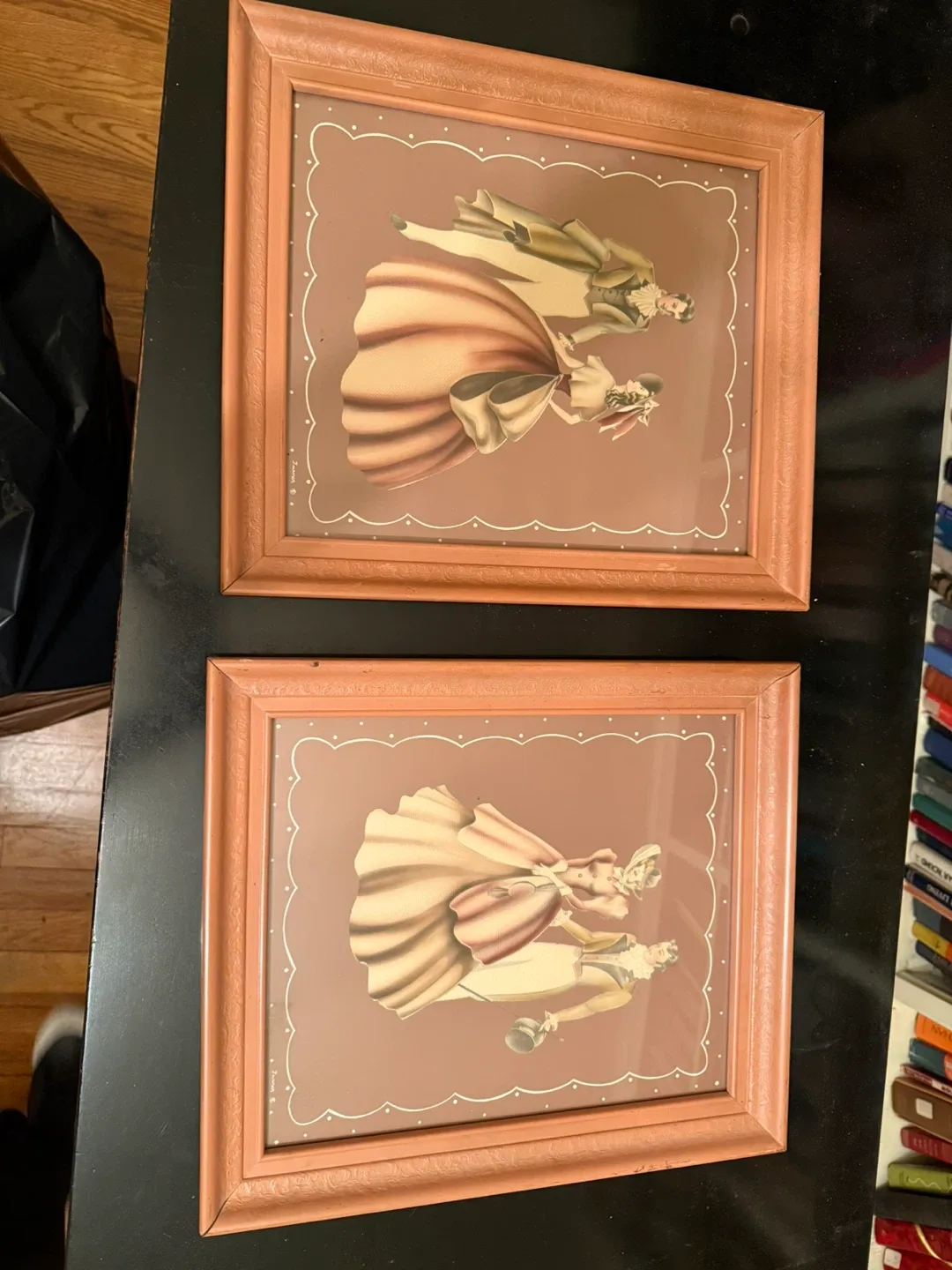 Framed Vintage Turner Wall Art Prints - Set of 2 thumbnail