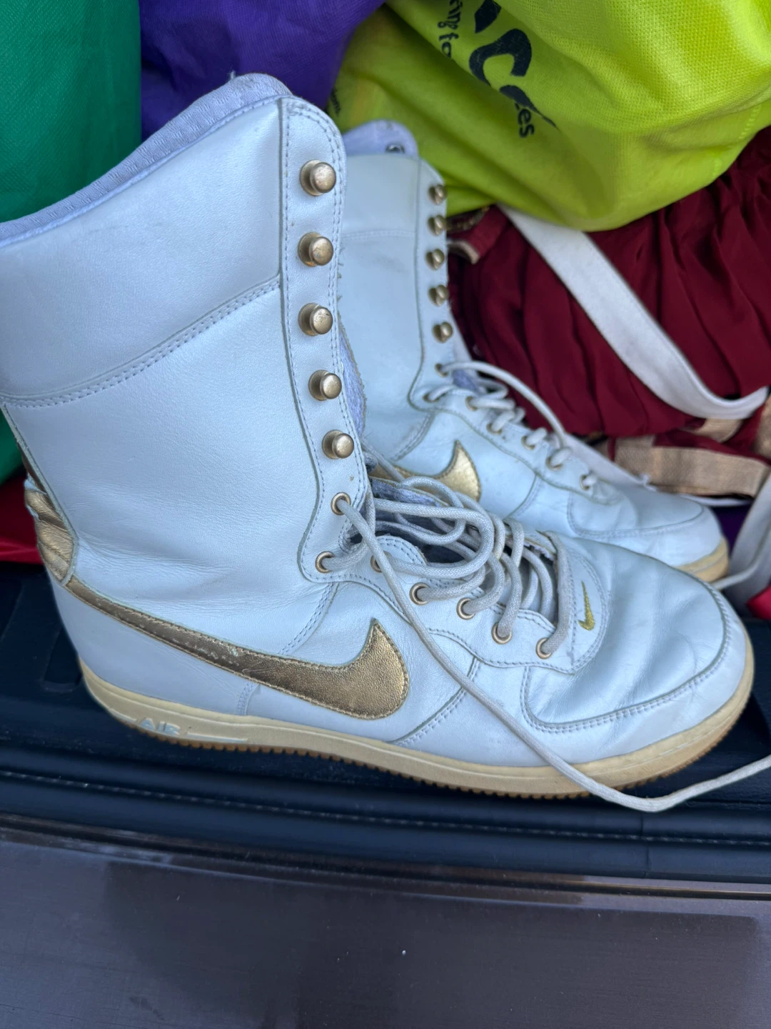 Nike Air Force 1 VF High Top Boots - Size 10